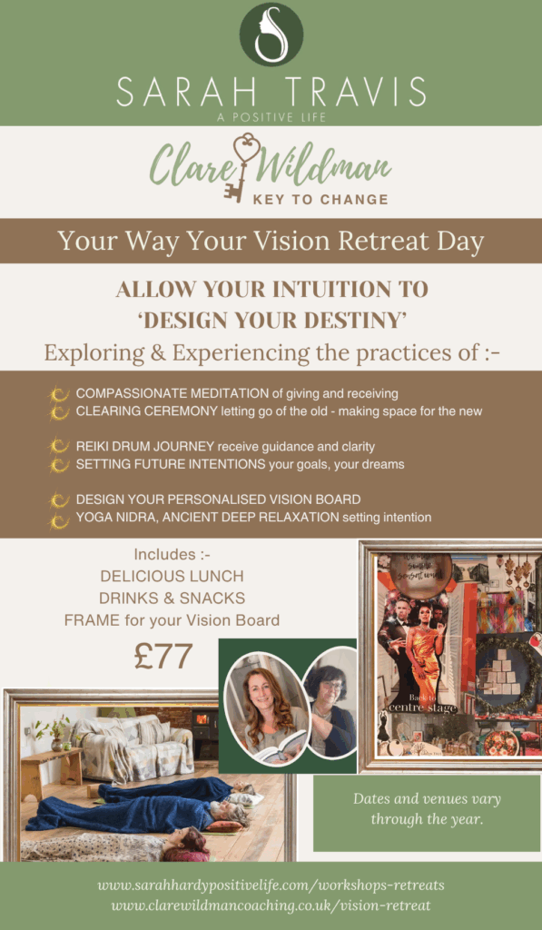 Take dates off for vision board day - my website